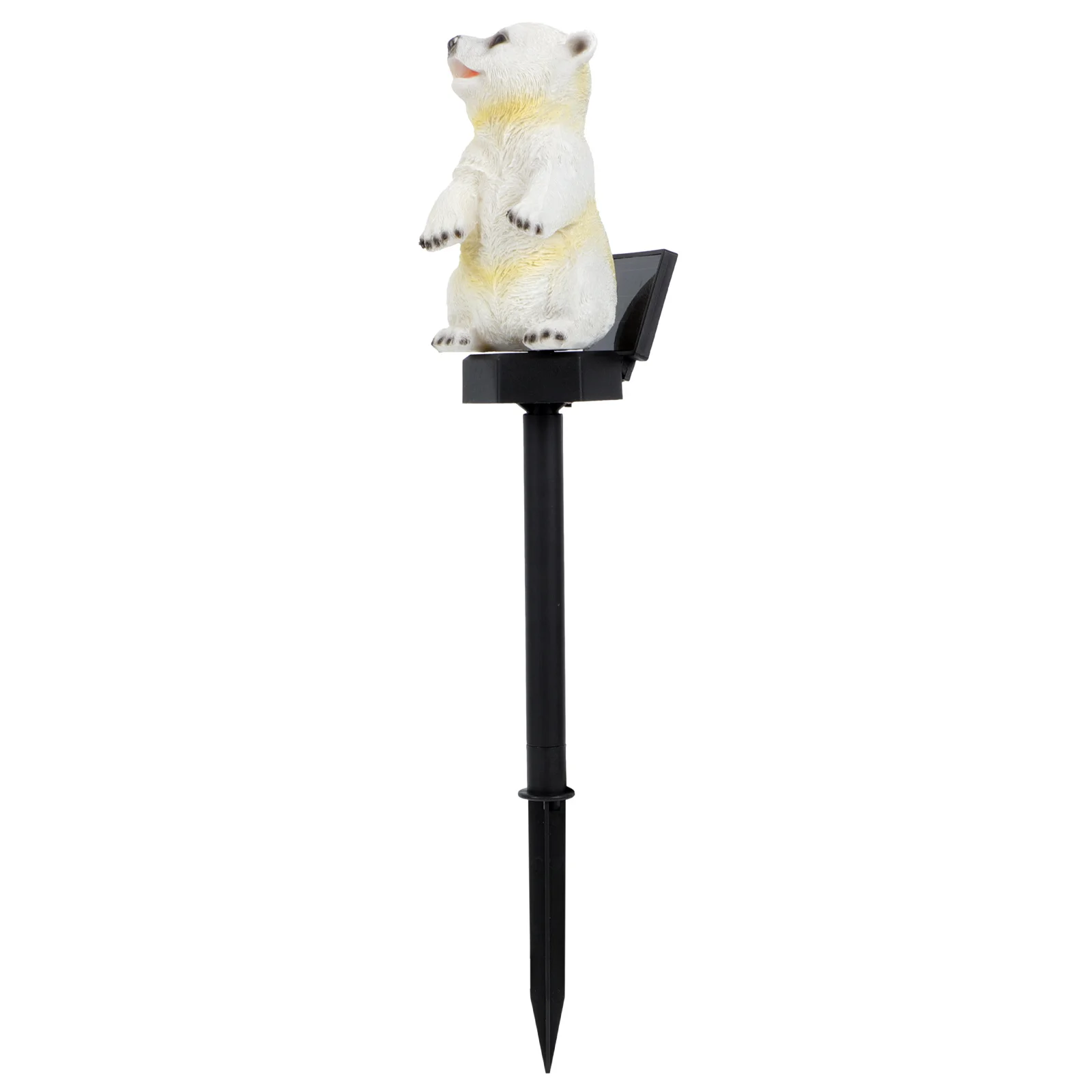 

Solar-Powered Lawn Courtyard Outdoor Garden Light Bear Shape Decorative Solar Yard Lamp Ground Inserted Lamp Energy-Saving