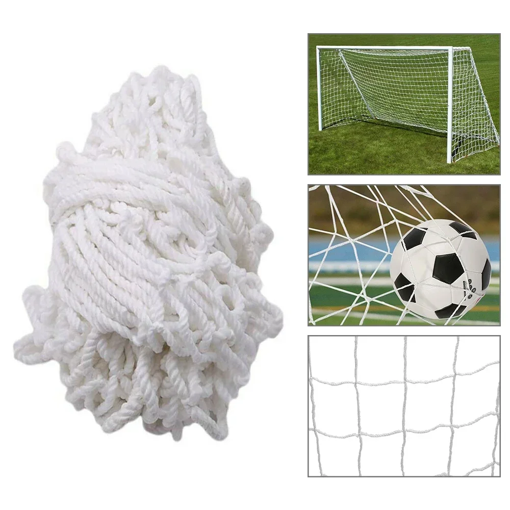 24*8ft(7.32*2.44m) Football Soccer Goal Post Net Outdoor Sports Match Training Net for Full Size Goal Post Frames Polypropylene