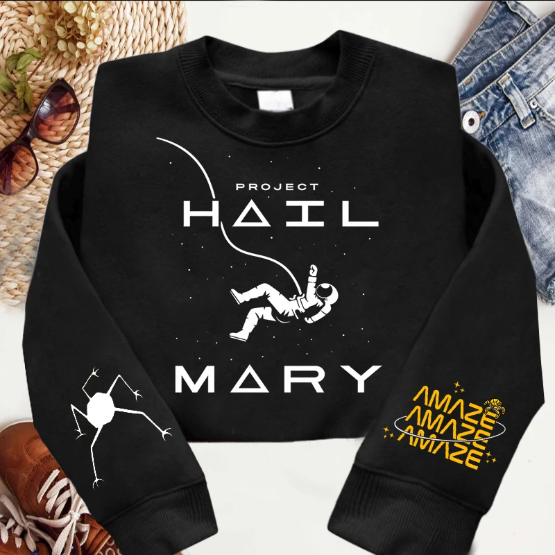 

Planet Project Hail Mary Sweatshirt Women Men Rocky Amaze Hoodies Sci-fi Fantasy Bookish Book Lovers Sweatshirts Unisex
