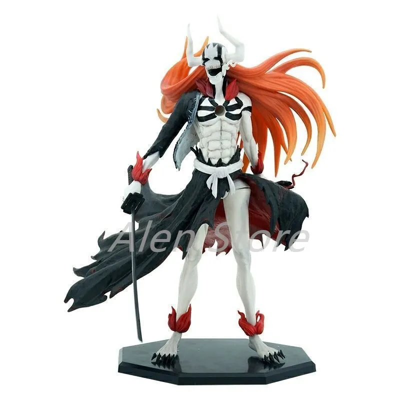 34cm Hot Bleach Hollow Ichigo Gk Anime Figure Pvc Statue Action Figurine Model Collection Doll Room Desk Decoration Toys Kids