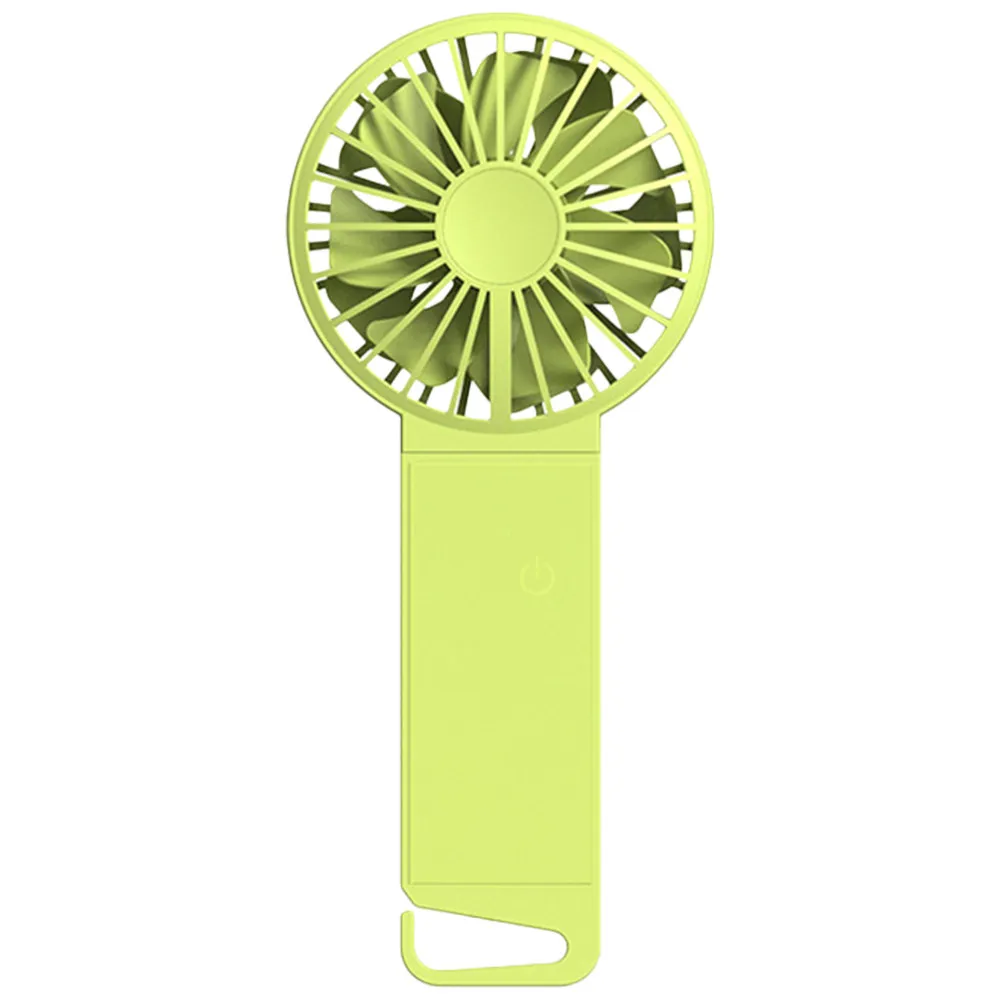 

Handheld Folding 85X35X193Mm Fluorescent Green Usb Rechargeable Mini Silent Lightweight Portable Abs Metal For Home Office