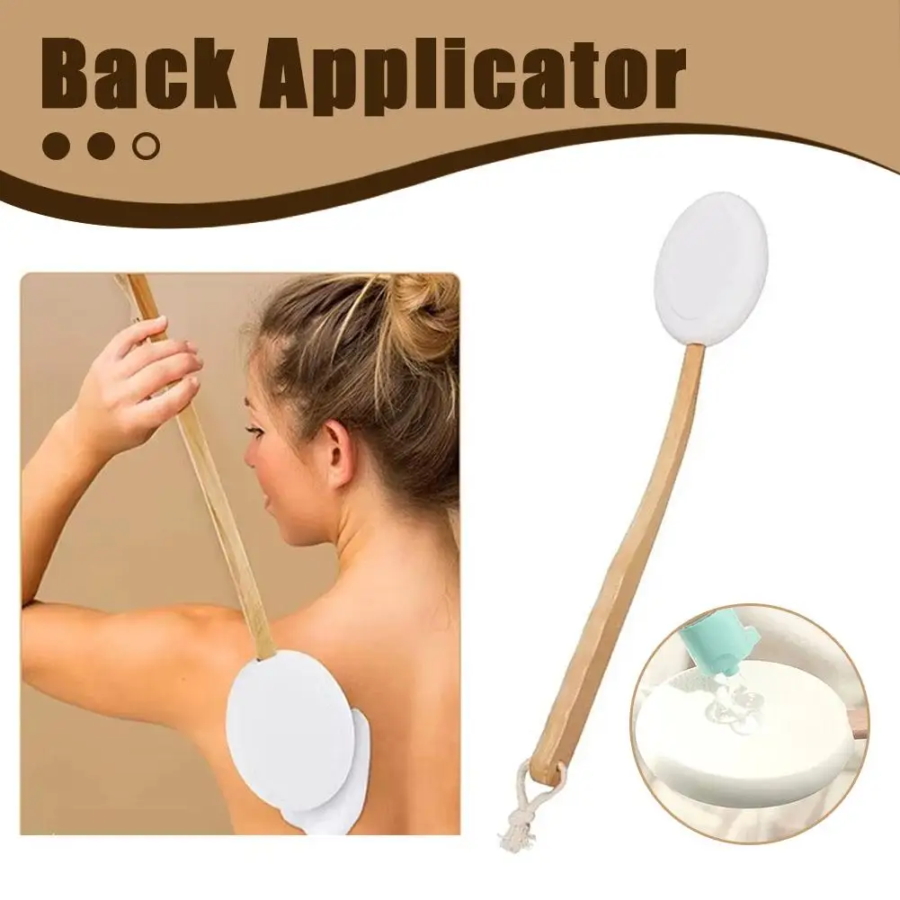 1pc Lotion Applicator For Back, Feet, Elderly, Women, Apply Creammedicine Skin Cream Moisturizer Sunscreen, Also Suitable F Z6s2