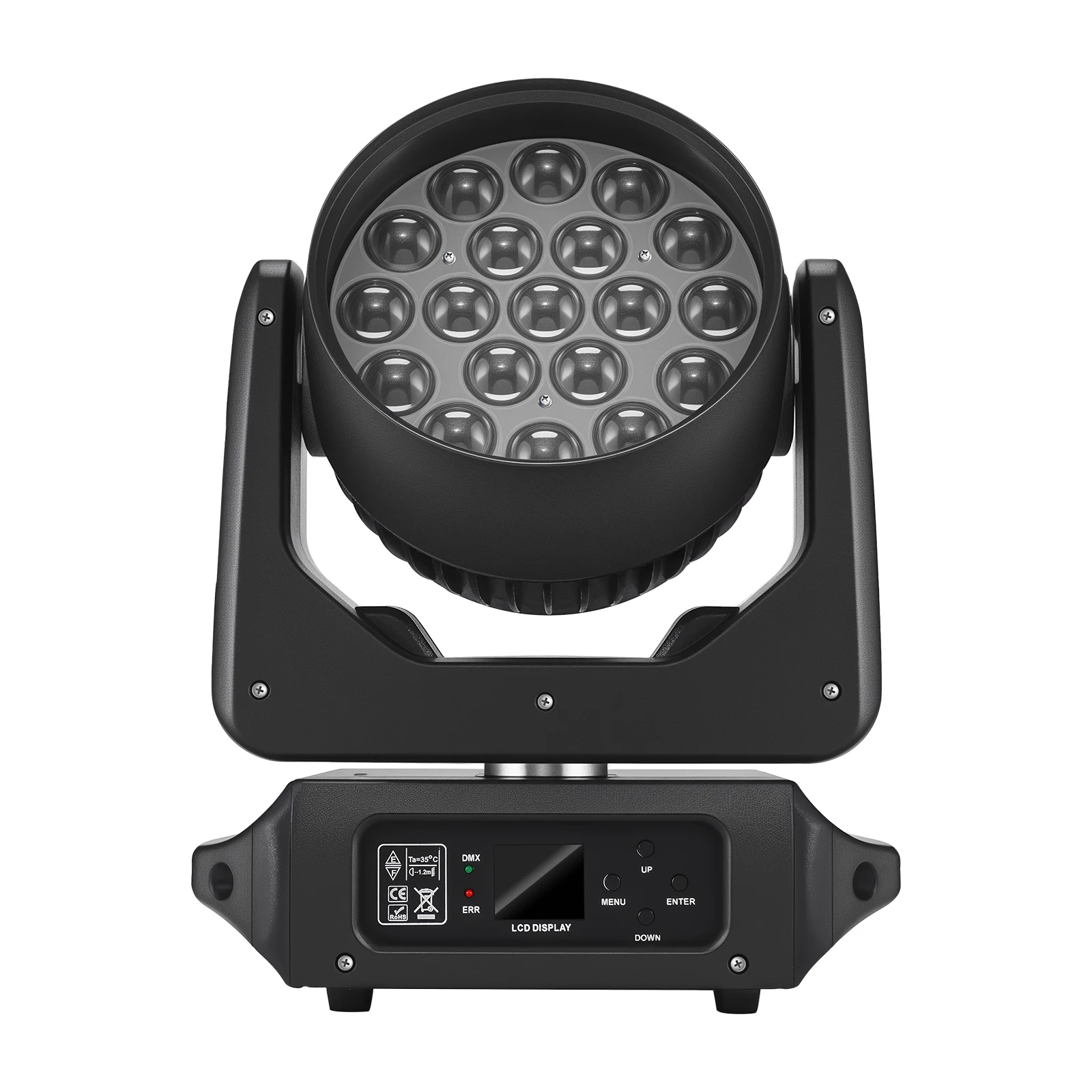 

Mingjie 19*15W LED Party Lights Rave Stage Strobe Light Effect Dance Club Light With For Parties Home Show KTV Pub Disco DJ