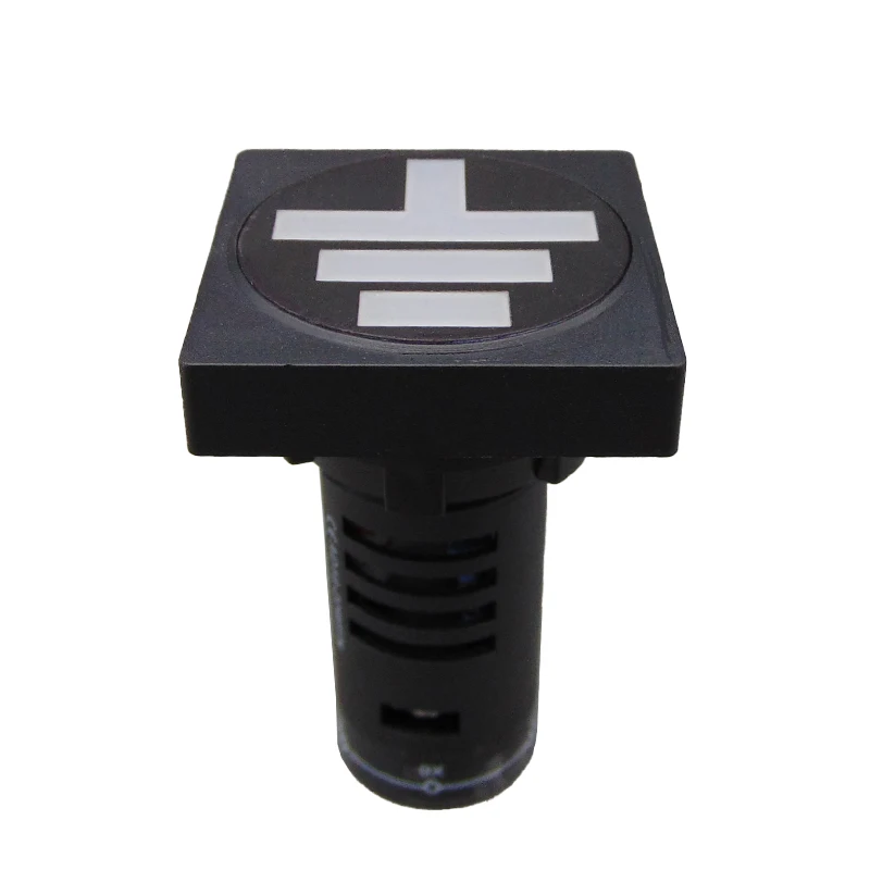 

AD16-22WF/N 220V Square segregation breaker position indicator The isolation knife switches Indicator light Switch button