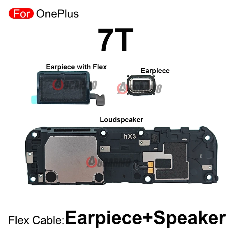 Oryginalna słuchawka z głośnikiem dousznym Flex Cable + głośnik do części naprawczych OnePlus 7T 1 + 7t