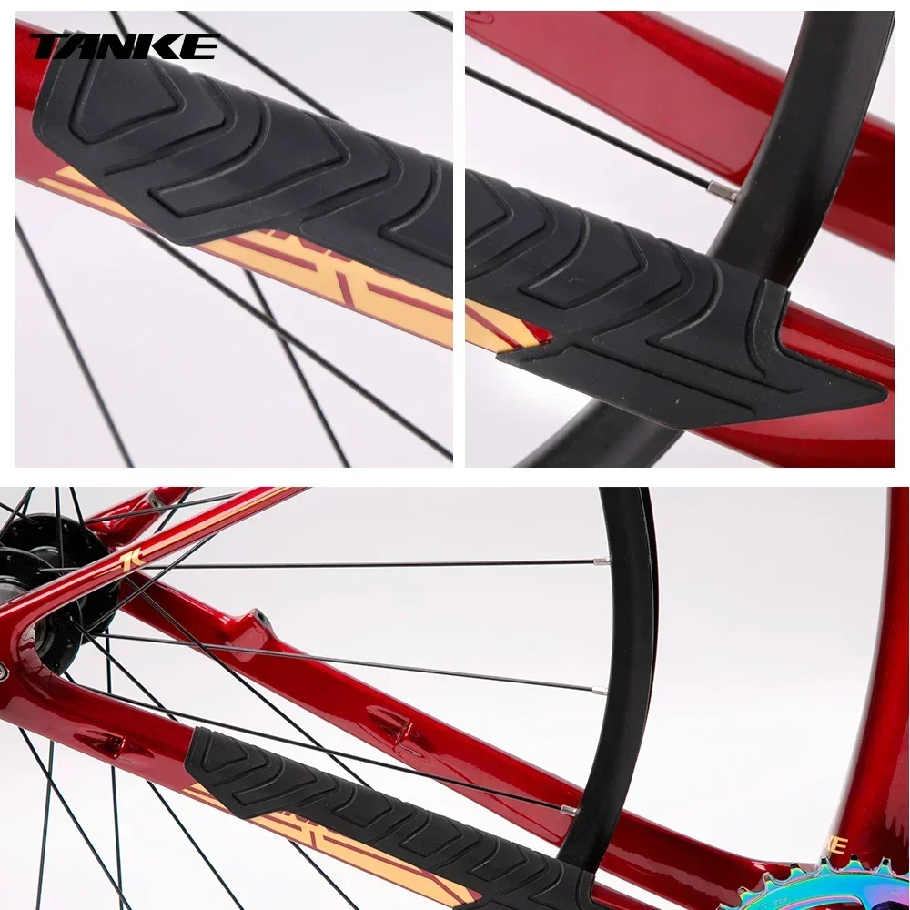 TANKE Bike Frame STICKER Anti Scratch Protector MTB / Road Bicycle Anti-Slip Sticker Protection Frame Chain Guard Protection Cov