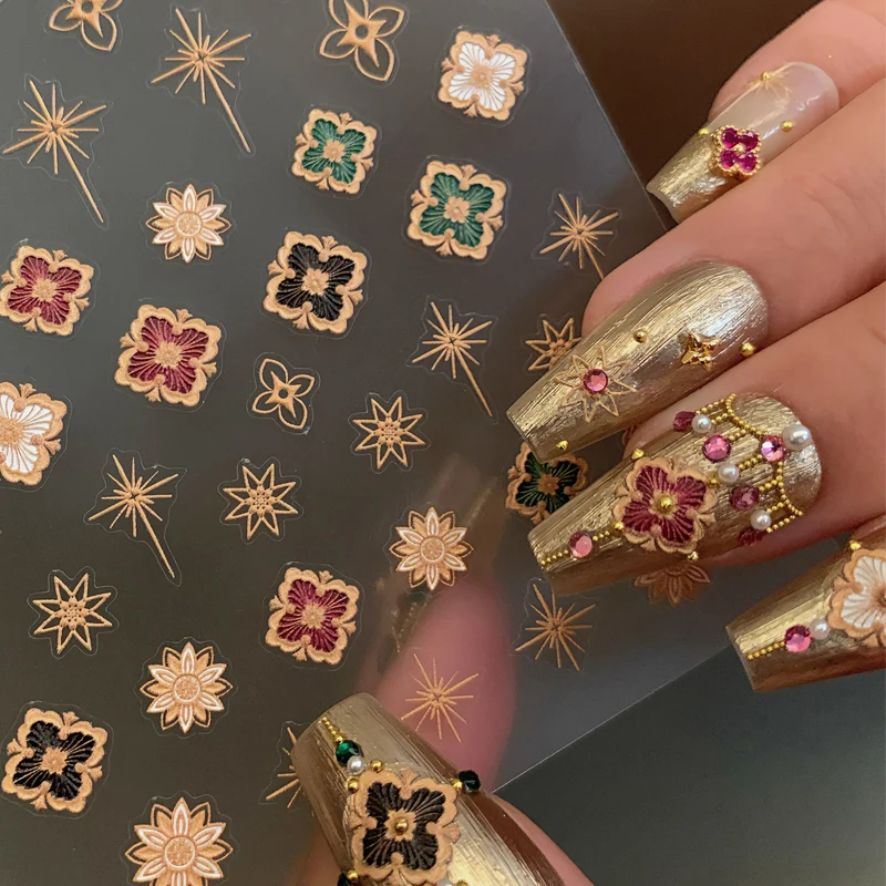 

1 упаковка, декоративные наклейки для дизайна ногтей