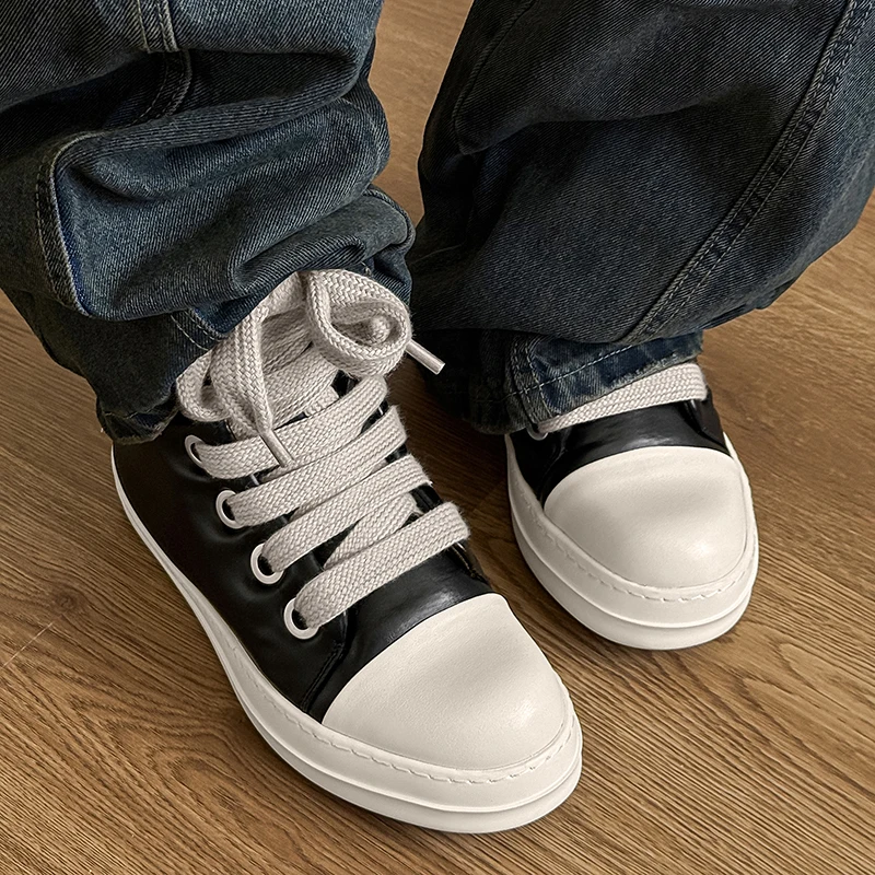 Sepatu Kasual Pria Model High  - Men'S Shoes No Laces ulasan dan harga