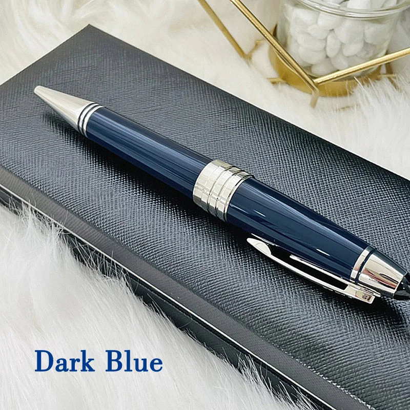 AGD Carbon Fiber Rollerball/Kugelschreiber/Füllfederhalter, reine Farbe, glatt, mit Nummer