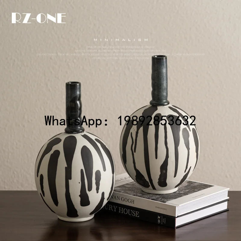 

Classyretro ceramic vase modern new chinoiserie dining table silent wind ornaments