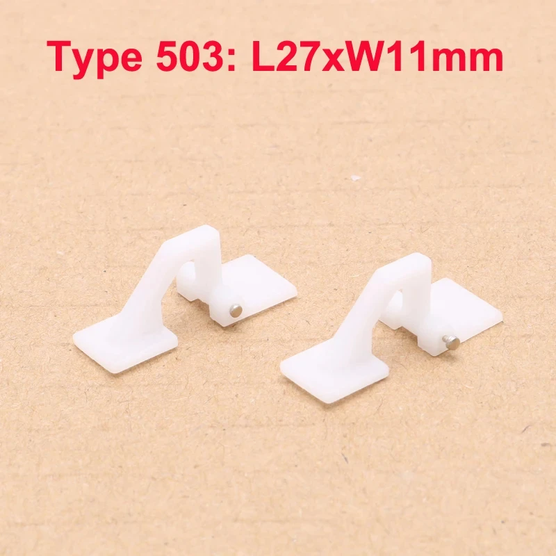 12PCS Multi-purpose Hatch Hinges Holding Mounting Base Cockpit Wing Connection Hinges DIY Accessories for RC Fixed Wing Airplane