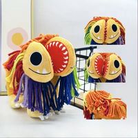 25cm Nightmare Critters Plush Yarnaby Colorful Lion Doll Smile Critter Toy Decora Pillow nime Animal for Kids Birthday Gifts