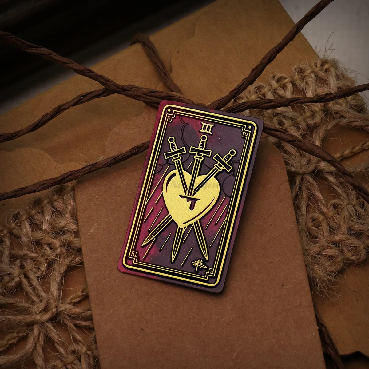 Tarot Card Series Wax Seal Stamp Copper Hanged Man Head Craft Supplies Used For Envelopes Festival Birthday Weddings Handmade