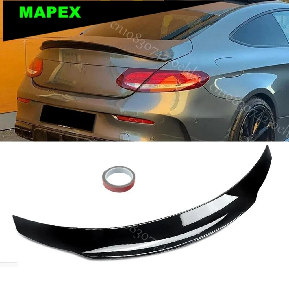 

Duckbill Trunk Spoiler Gloss Black For Mercedes Benz W205 C63 AMG Coupe 2015-2023