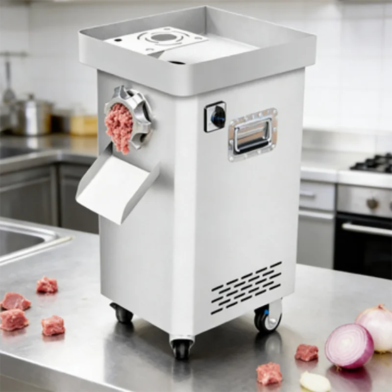 

New Heavy Duty Professional Electric Automatic Stainless Steel Meat Grinder Machine Industrial Use Hot-Selling