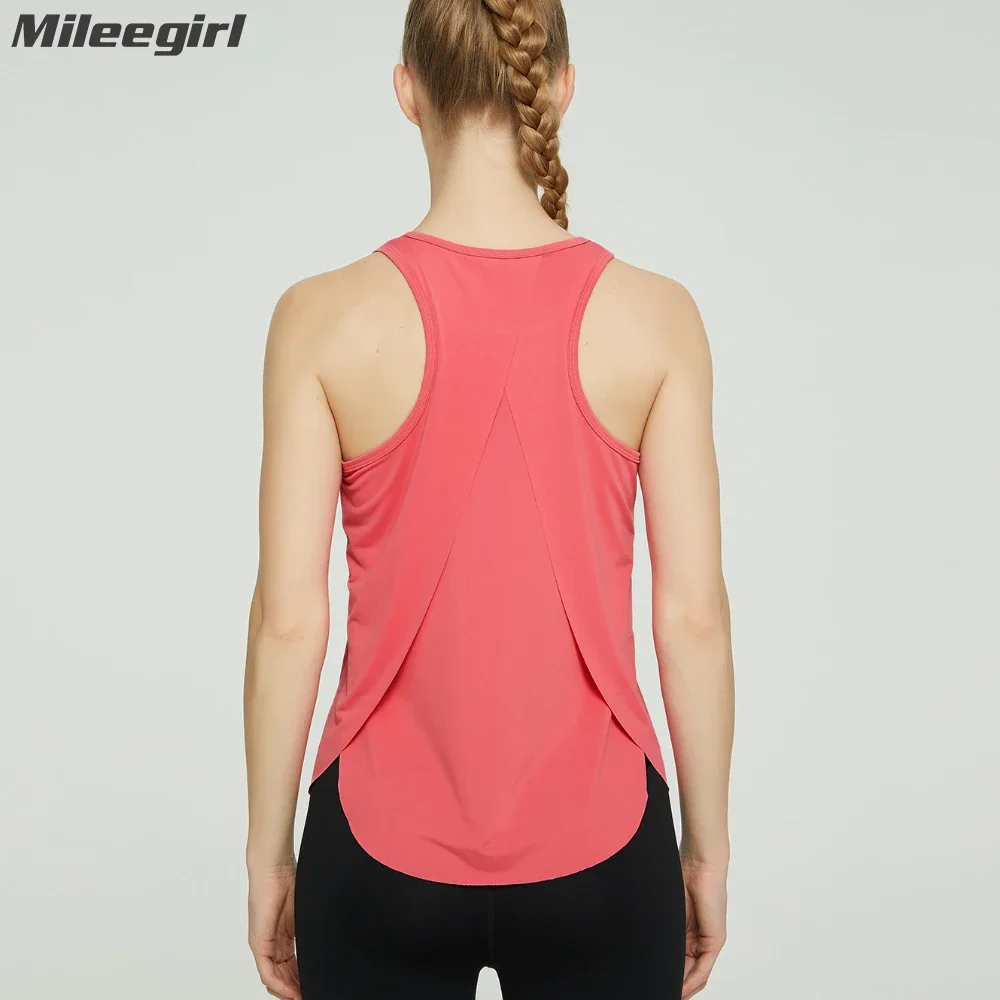 

STOUREG Racerback Yoga Tank Top,Women's Quick Dry Sports Vest Fitness Gym Top Workout Yoga Shirts,Workout Top Sports Clothing