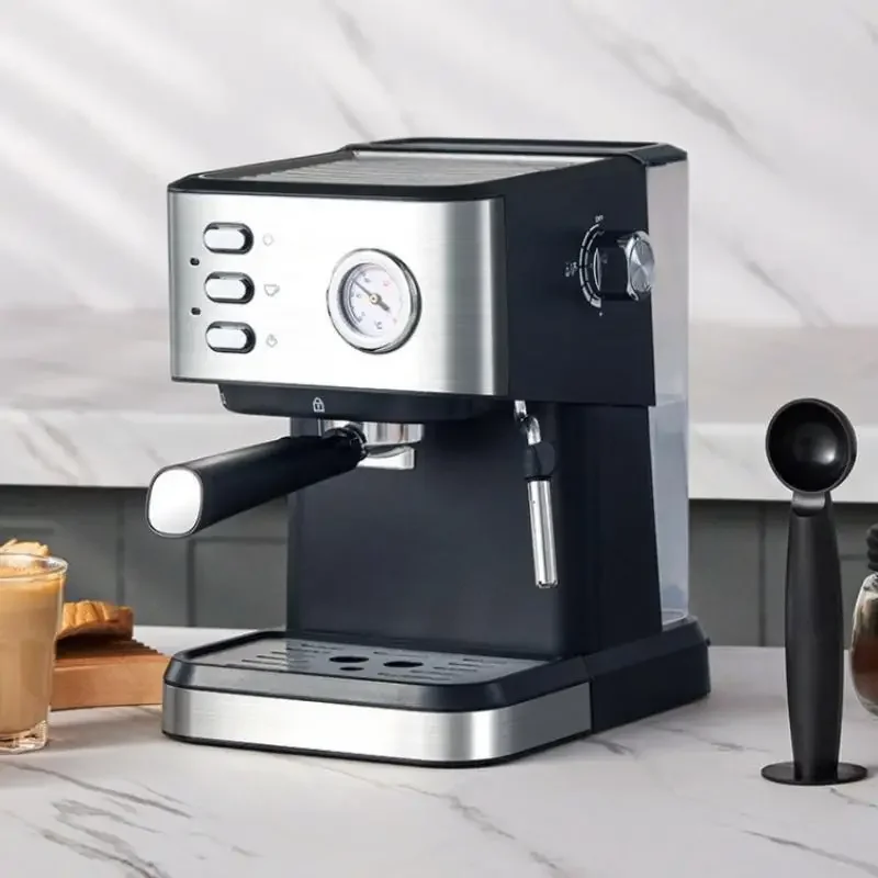 Zzuom Máquina De Café Italiano, Cafeteras Automaticas Máquina De Café Expresso, Cafeteira De Escritório, 220V, 850W, 20Bar