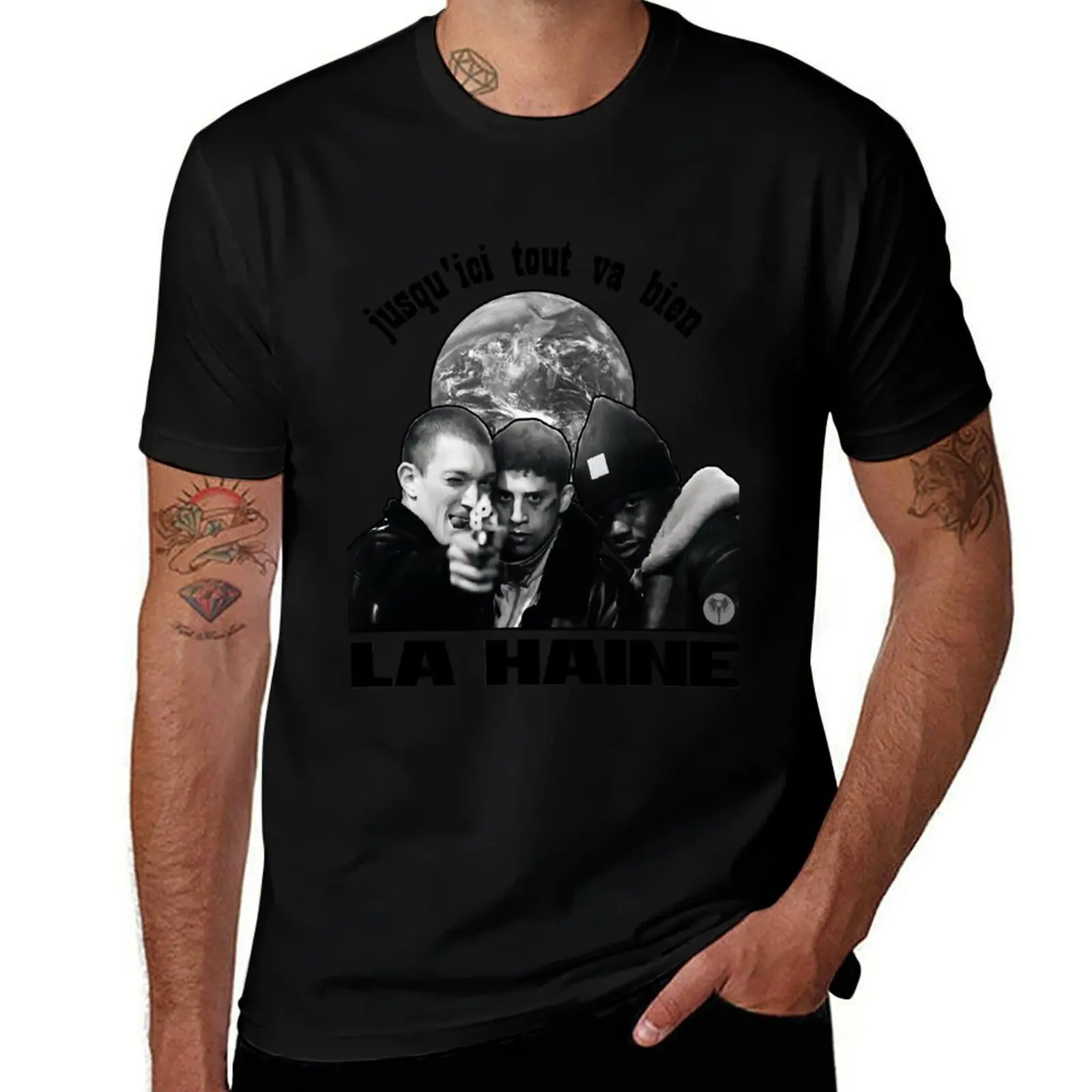 

Proud La Haine Gifts For Movie Fan T-Shirt man t shirts for men casual t shirt man casual T-Shirt
