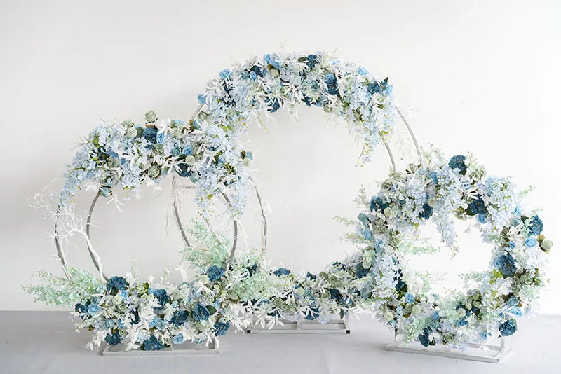 New Artificial Flower Decoration Arrangement Decorations For Draping Wedding Flower Round Decor