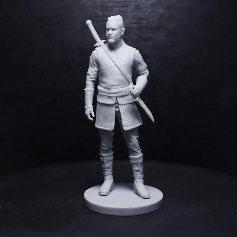 1/24 7.5cm  Resin Model Swordsman Unpainted 1/24 7.5cm  Figurine 782