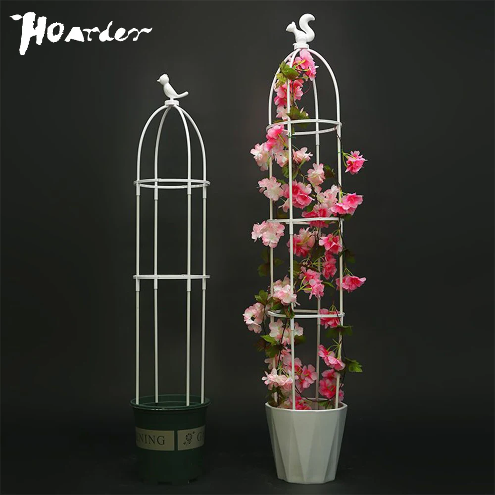 Climbing Plant Trellis Garden Tomato Support Cages For Flowers Plants Support Frame Trellis Climbing DIY Flower Vines Pot Stand