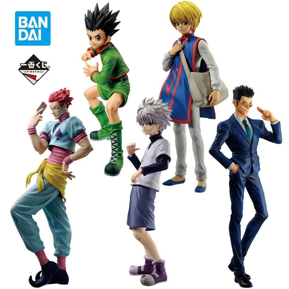 

In Stock Banpresto Ichiban Kuji Hunter Hunter Day of Departure Gon Freecss Killua Zoldyck Kurapika Anime Figure Model Toys