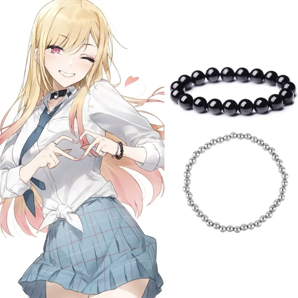 Kitagawa Marin Earrings Necklace My Dress Up Darling Cosplay Accessories Nail Art Bracelet Rings Halloween Costume Accessories view 3