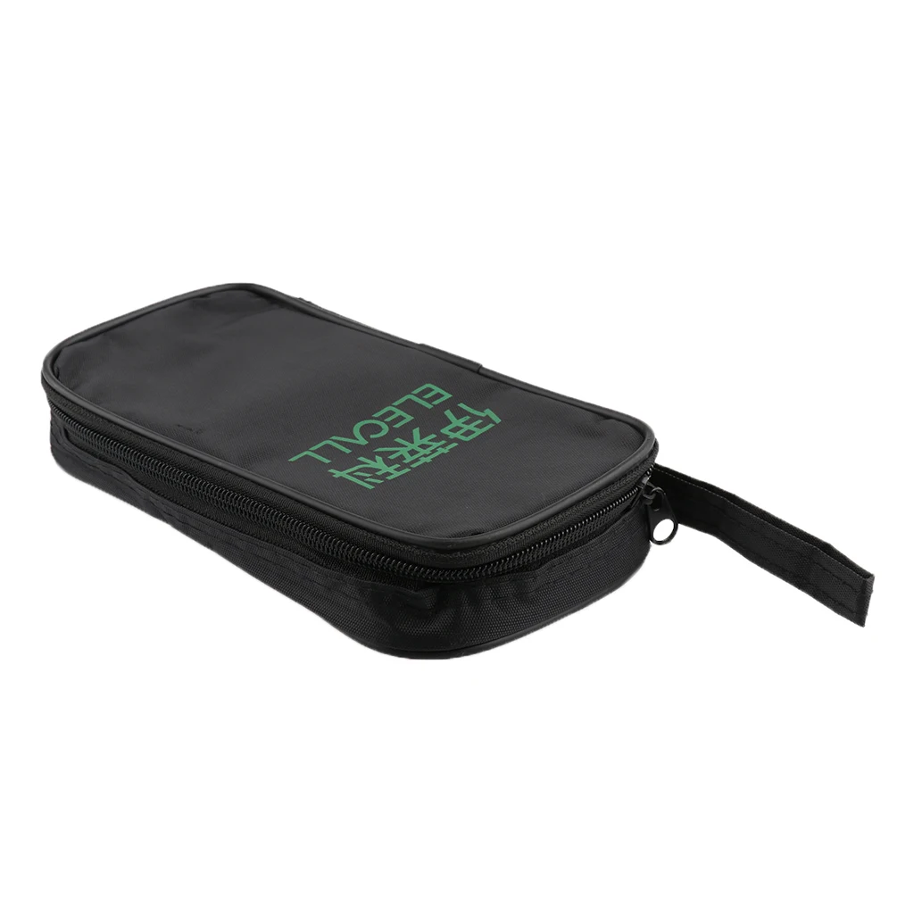 Portable Multimeter Tool Bag Nylon Zippered Pouch Carry Case for EM33D EM33A Digital Meters