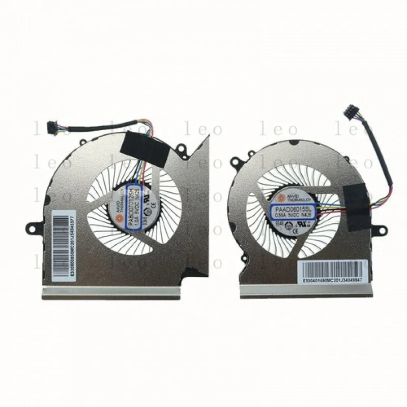 

PP New Cooling fan for MSI GP65 9SD MS-16U1 MS-16U2 PABD07012SH N425 PAAD06015SL N426