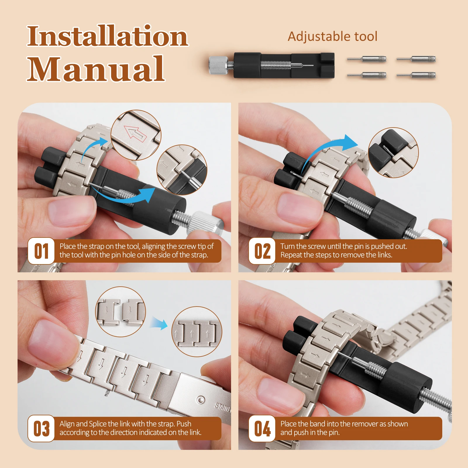 Slim Stainless Steel for Apple Watch band 40mm 44mm 46mm 49mm 38mm 41 42 45mm Metal Bracelet iWatch series 10 9 se Ultra2 strap