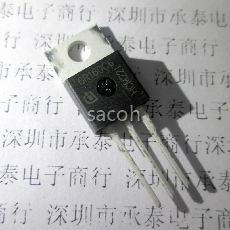 

(SACOH Electronic Components) IPP60R160C6 10Pcs 100% Brand New Original In Stock
