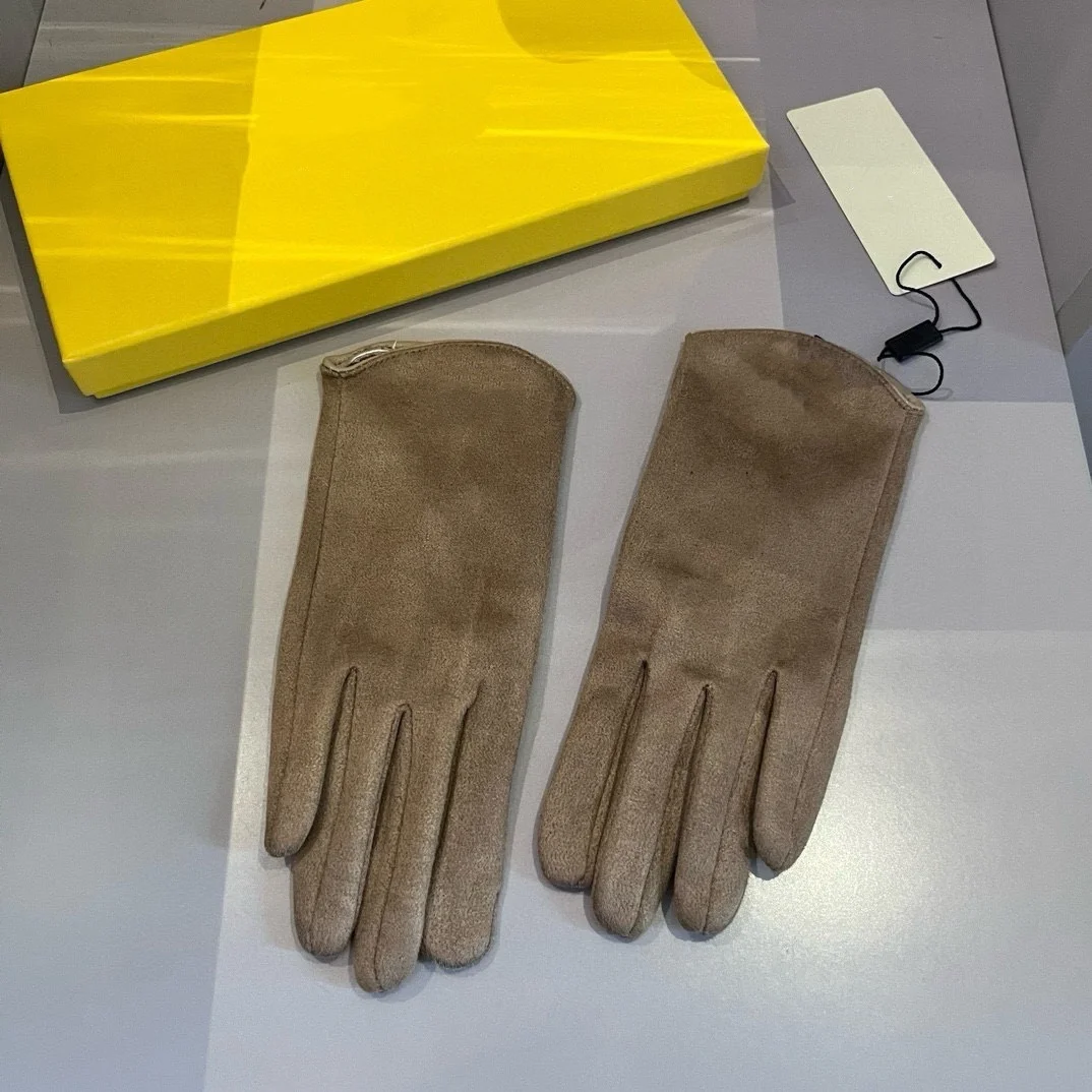 Stylish Niche Minimalist Gloves Sleeves 2025 New High-End Cashmere Lady Warm Autumn Silky Luxury Holiday Gift Comfortable