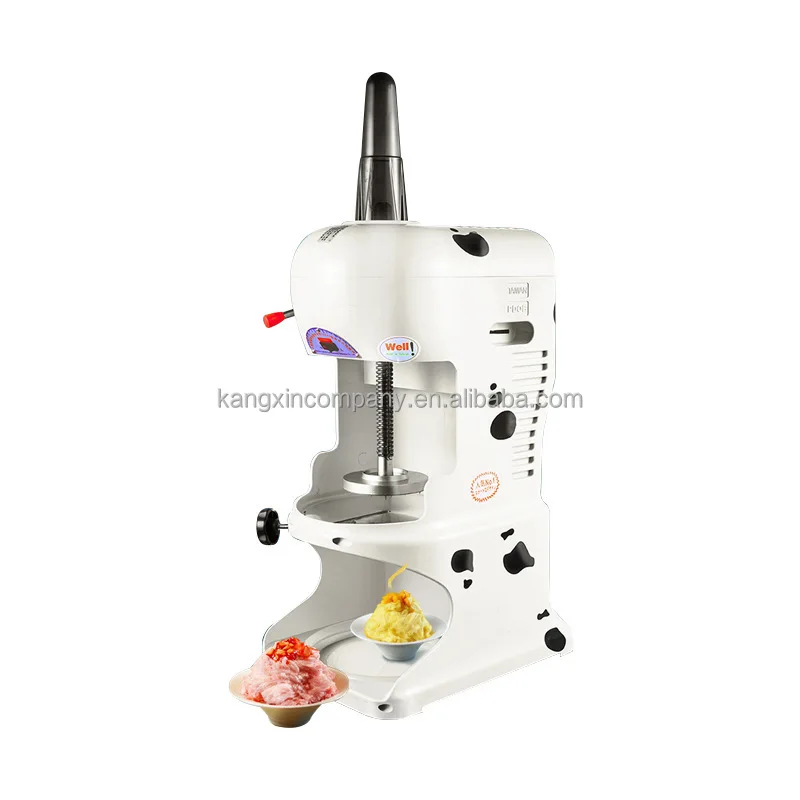 

Semi-Automatic Shaved Ice & Snow Shaver, Ice Cream Maker for Home and Outdoor