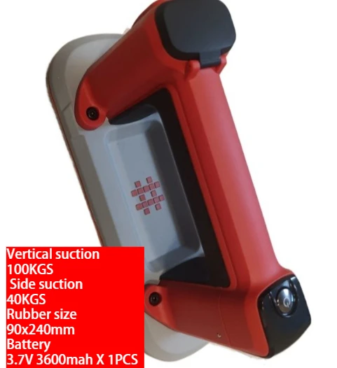 

6112 Мини-электрическая присоска с цифровым дисплеем, узкая, со съемным аккумулятором, для камня, плитки, стекла, инструмент для перемещения