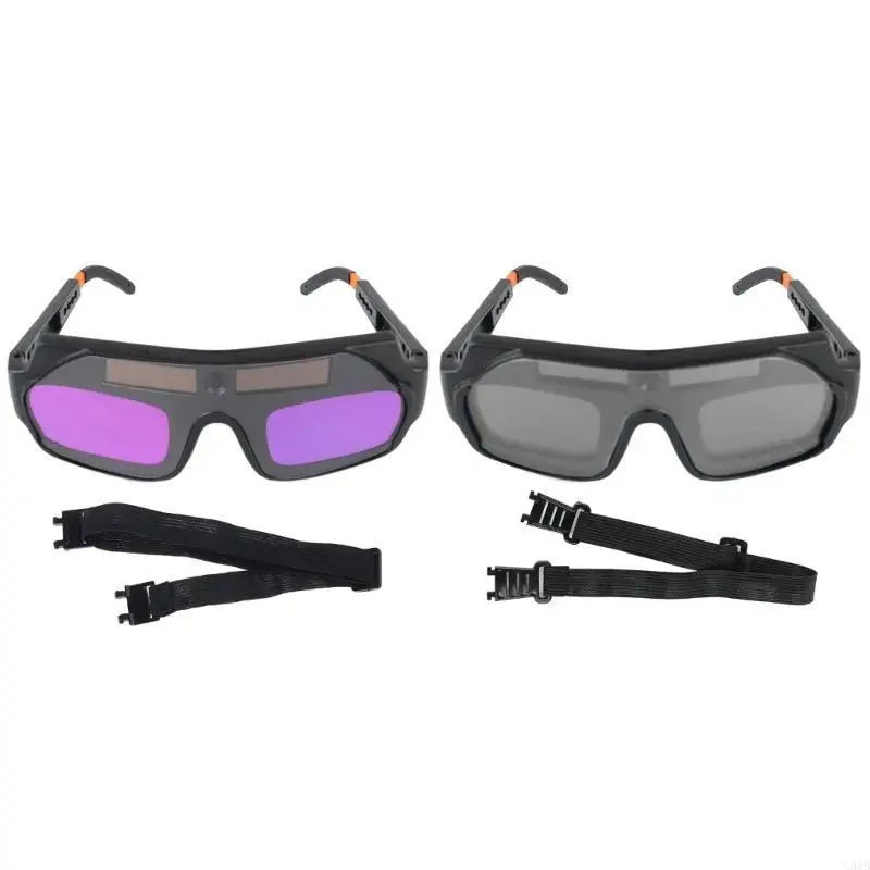 

G88B Solar Auto Darken Welding Goggles with Adjustable Straps For Professional