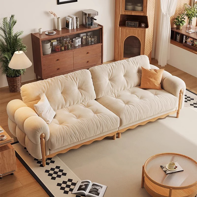 

White Arm Living Room Sofas Cream Cloud Large Size Room Decor Beauty Living Room Sofas Salon Koltuk Takımı Trendy Furniture
