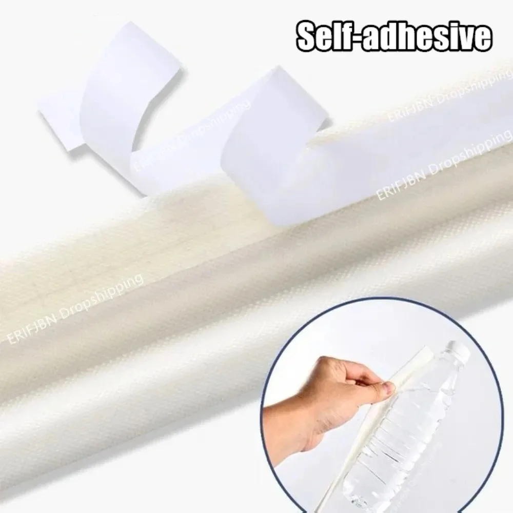 Big Save 50M-6M Window Weather Seal Strip Acoustic Foam for Window Windproof Soundproof Strip Door Bottom Gap Sealing Strip