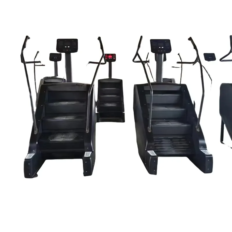 2026 Patente de lujo Cardio gimnasio equipo escalador de escaleras uso comercial máquina de escaleras para entrenadores profesionales de alto rendimiento