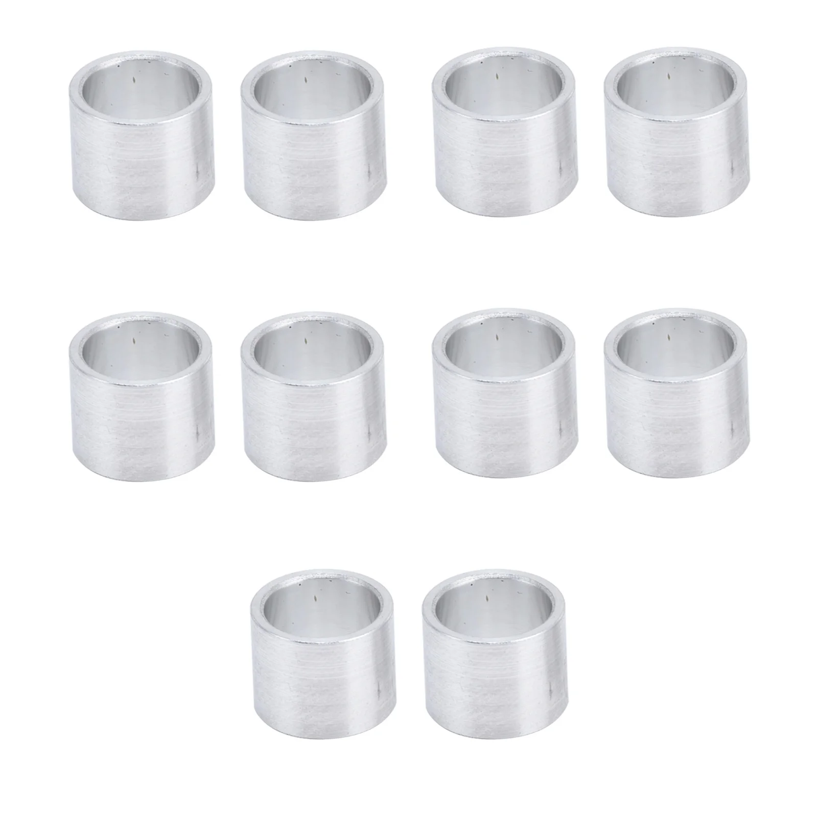 10Pcs Aluminum Alloy Spacer Round Unthreaded Standoff Support Fittings Outer Diameter 10mm8mm
