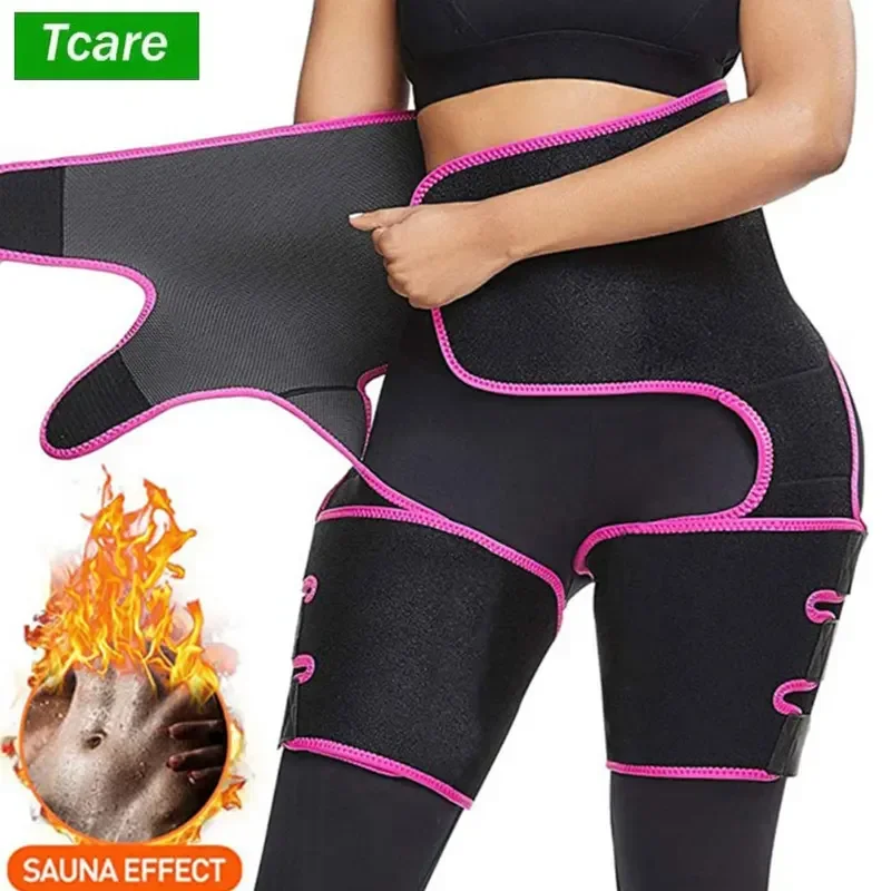

1 Piece Neoprene Slim Thigh Trimmer Leg Shapers Slimming Belt Waist Trainer Sweat Shapewear Fat Burning Compress Belt for Women