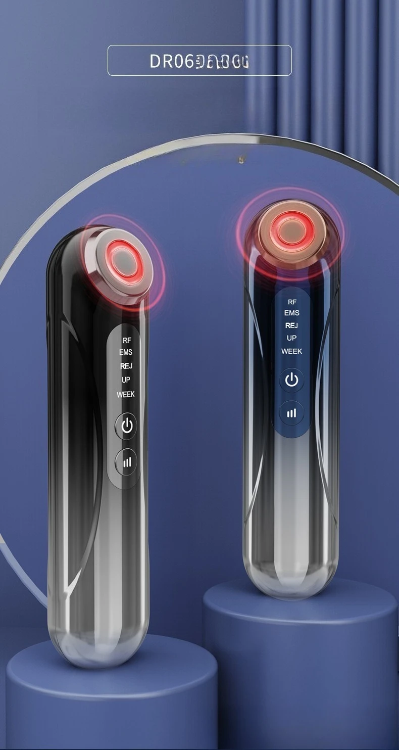 อุปกรณ์ความงามอัจฉริยะ - ไมโครเคอร์เรนท์และนำประจุเข้าเพื่อการกระชับและปรับรูปหน้า