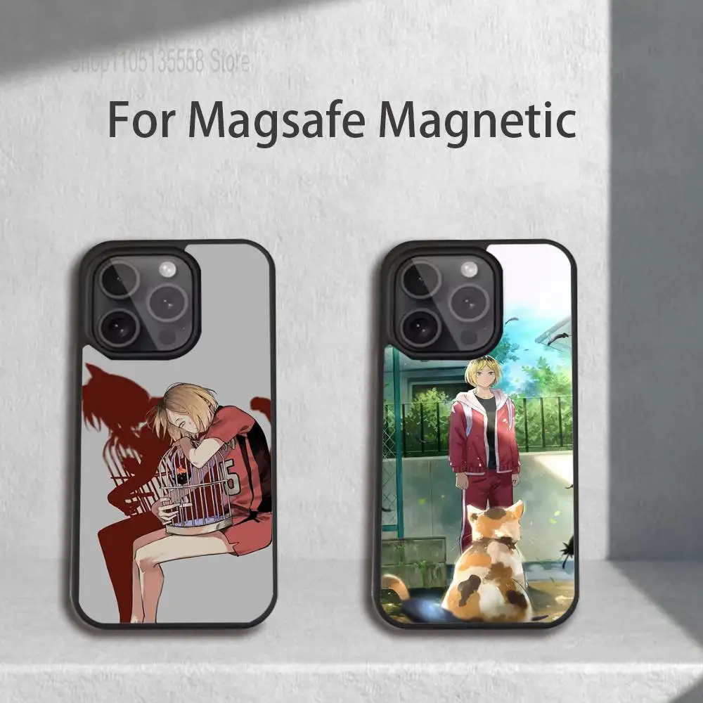 

Anime Kenma Kozume Phone Case For IPhone 17,16,15,Pro,Max,Air,14,Plus,13,12,11 Magesafe Wireless Charge Cover
