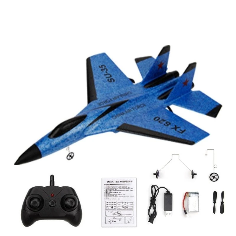 54DA R/C Aircraft Powerful Motor Glider with 2.4Ghz Remote Controller Children Gift