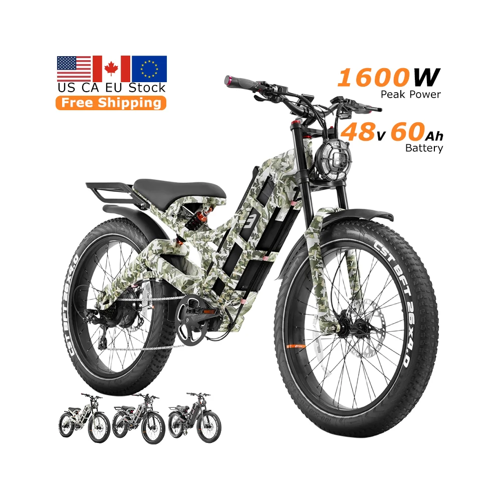 Eahora Romeo Pro 1600W Retro E-mtb Cycle High Lithium Velo E-bikes Electrique Electrica Elektryczne Dirt Bike Electric Mtb