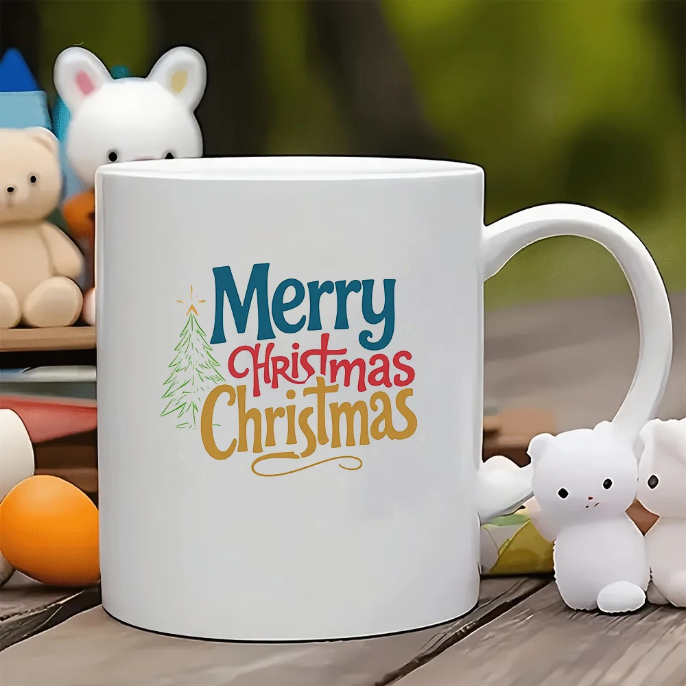 

11oz Cup + Christmas Themed Custom Edition - Top Christmas Gift Choice Kids Water Cup Family Office Creative Coffee Cup