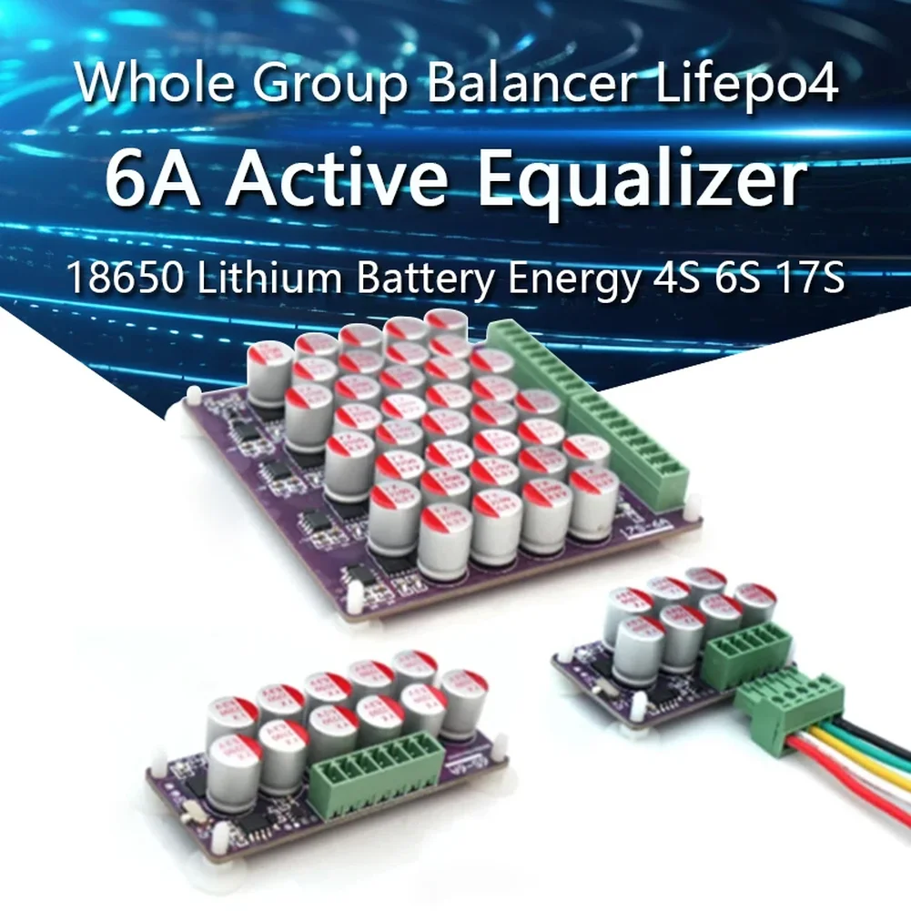 

Lithium-Ion Battery Active Balancing Plates Are For High-Precision Applications Transfer 4S 6S 17S Equalization Capacitor