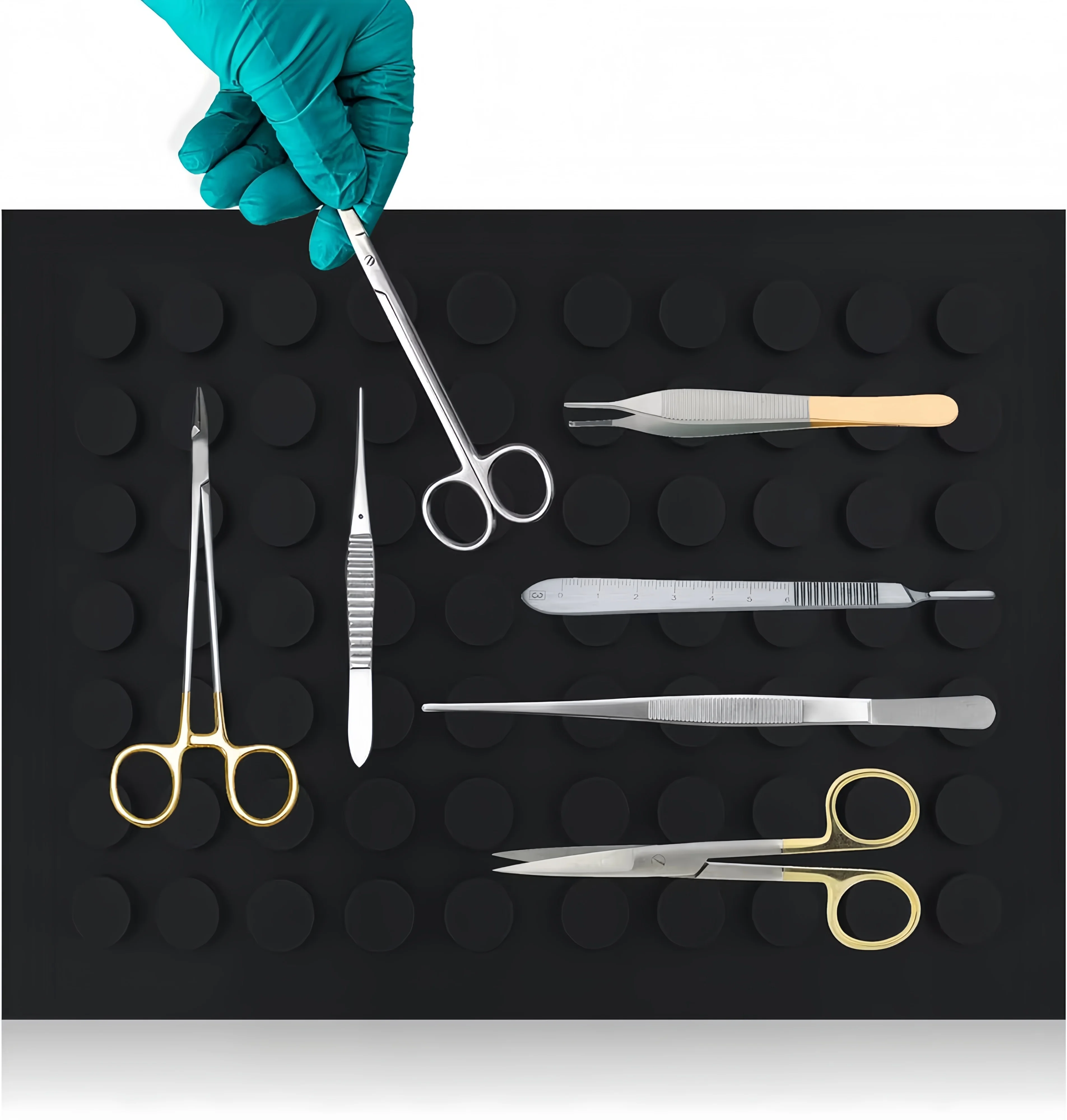 Factory Price Black Magnetic Instrument Mat Tool Accessories Attachment Pad