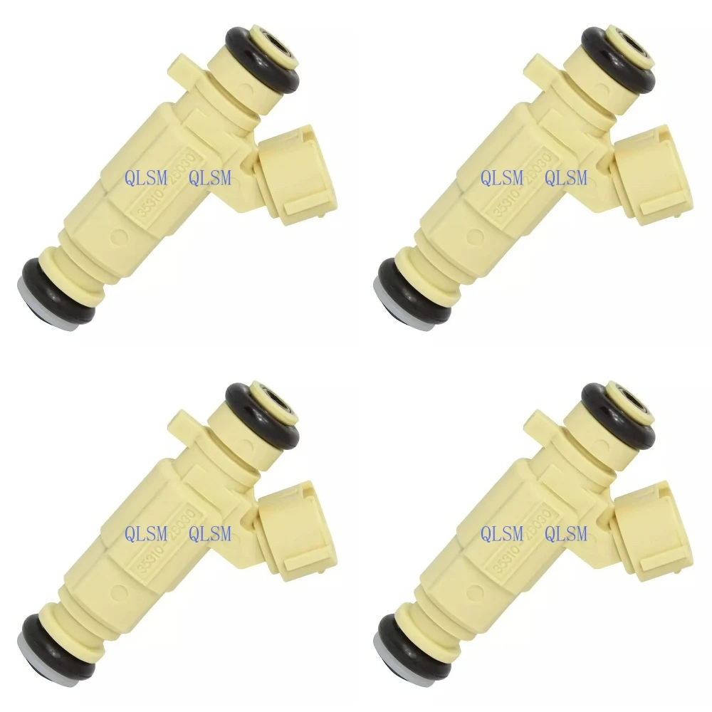

4PCS Fuel Injector 35310-2B030 for 16V on Hyundai HB20 1.6 Models, Kia Soul Models, Cerato Models Premium Car Accessories