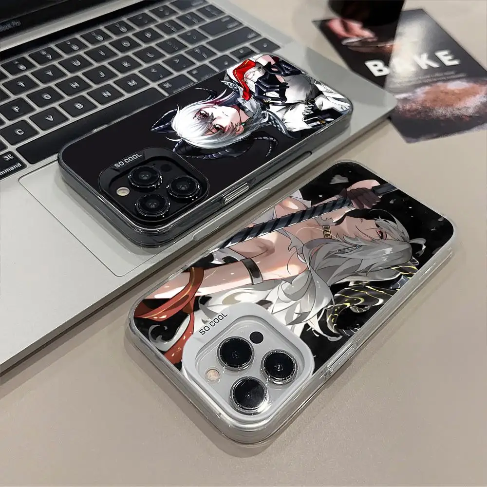 

Wuthering Waves Zani Phone Case for iPhone 17 16 15 14 13 12 11 X XR XS 8 7 Pro Max Plus Translucent Colour Protective Luxury