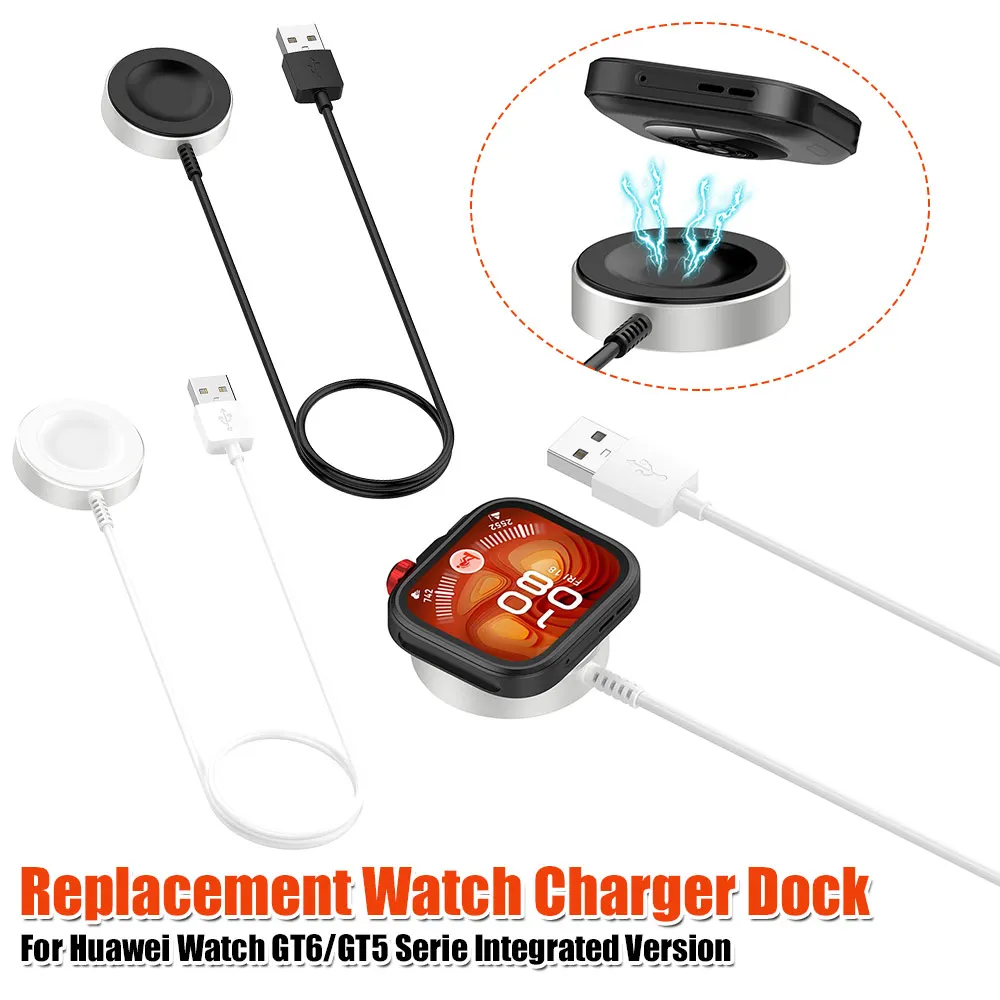 Replacement USB Charger Charging Cable for Huawei Watch GT6/GT5 Serie Replacement Watch Charger Dock Integrated Version